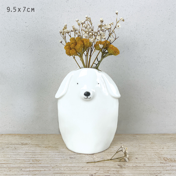 East of India - Porcelain Vase - Large Dog