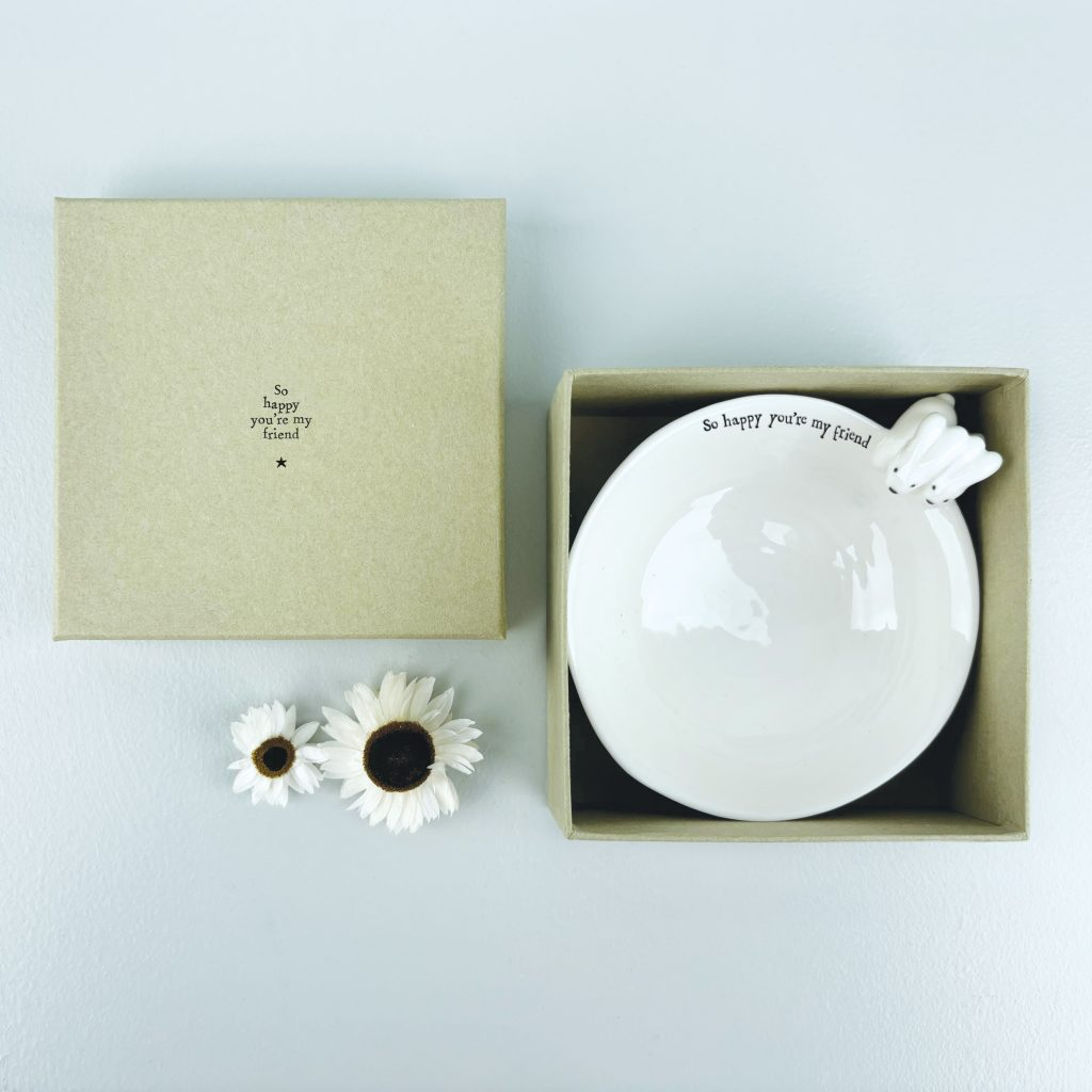 East of India - Porcelain Bowl Medium - Rabbits