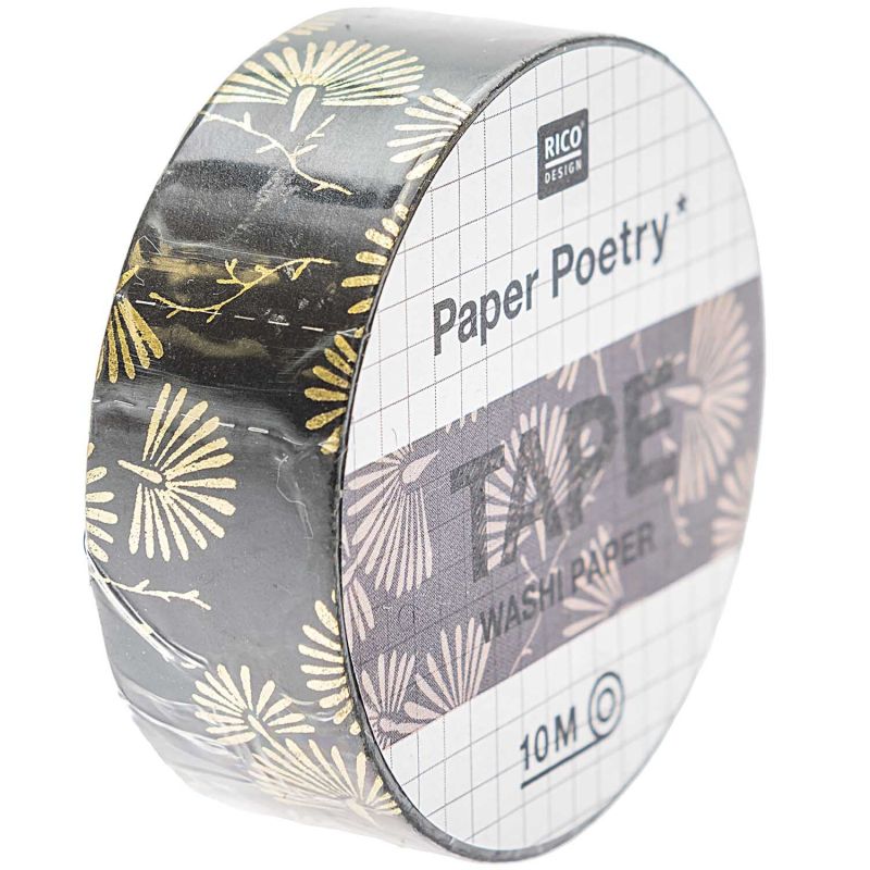 Paper Poetry Washi Tape - Japanese Garden Fern Leaves