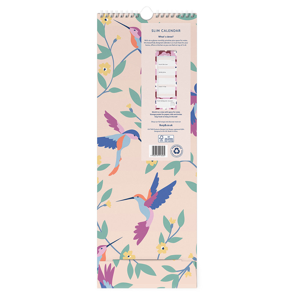 Busy B 2026 Calendar - Slim