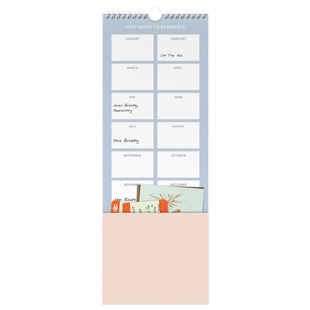 Busy B 2026 Calendar - Slim