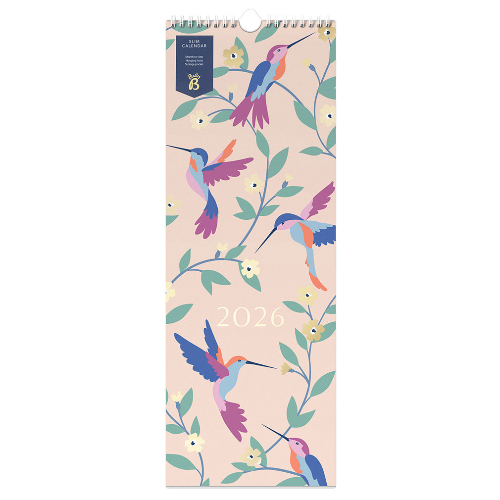 Busy B 2026 Calendar - Slim