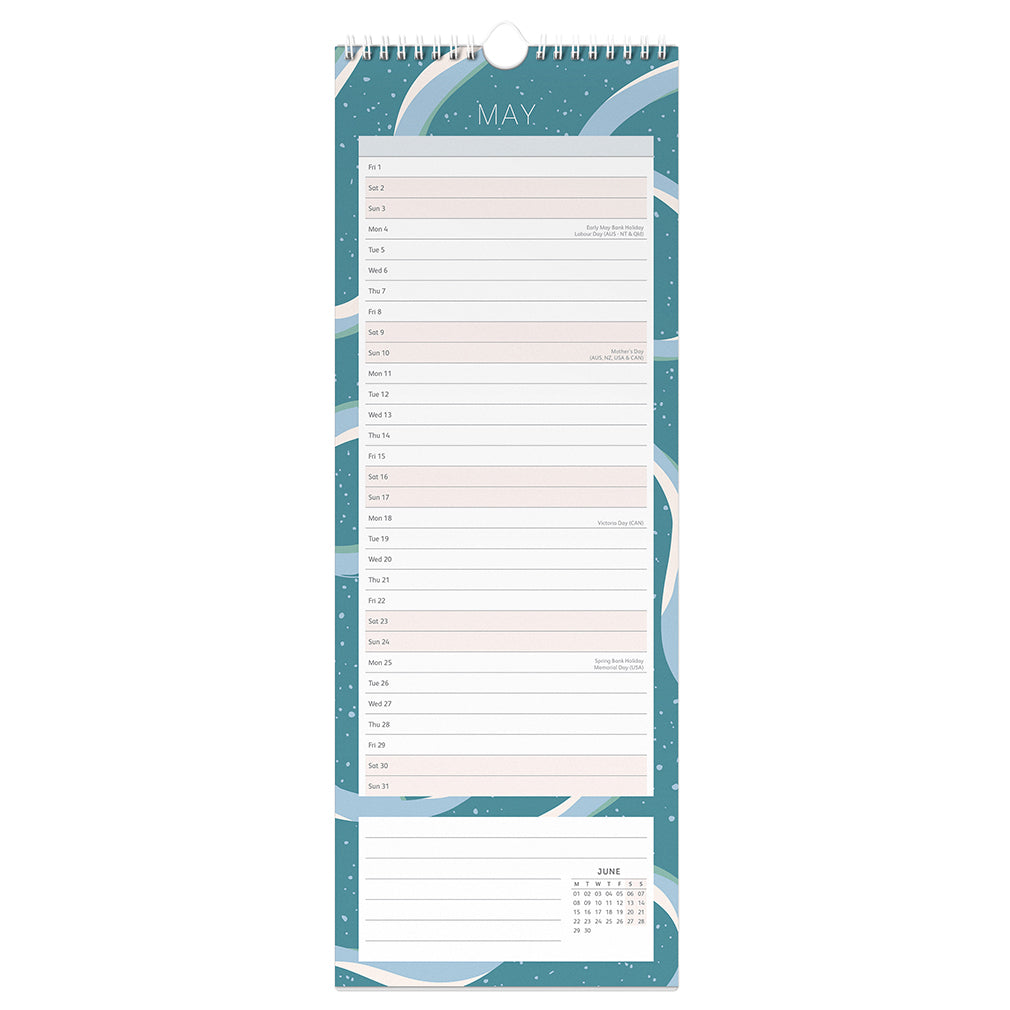 Busy B 2026 Calendar - Slim