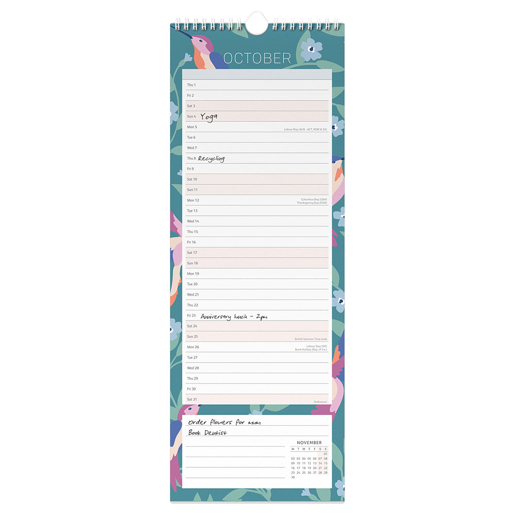Busy B 2026 Calendar - Slim