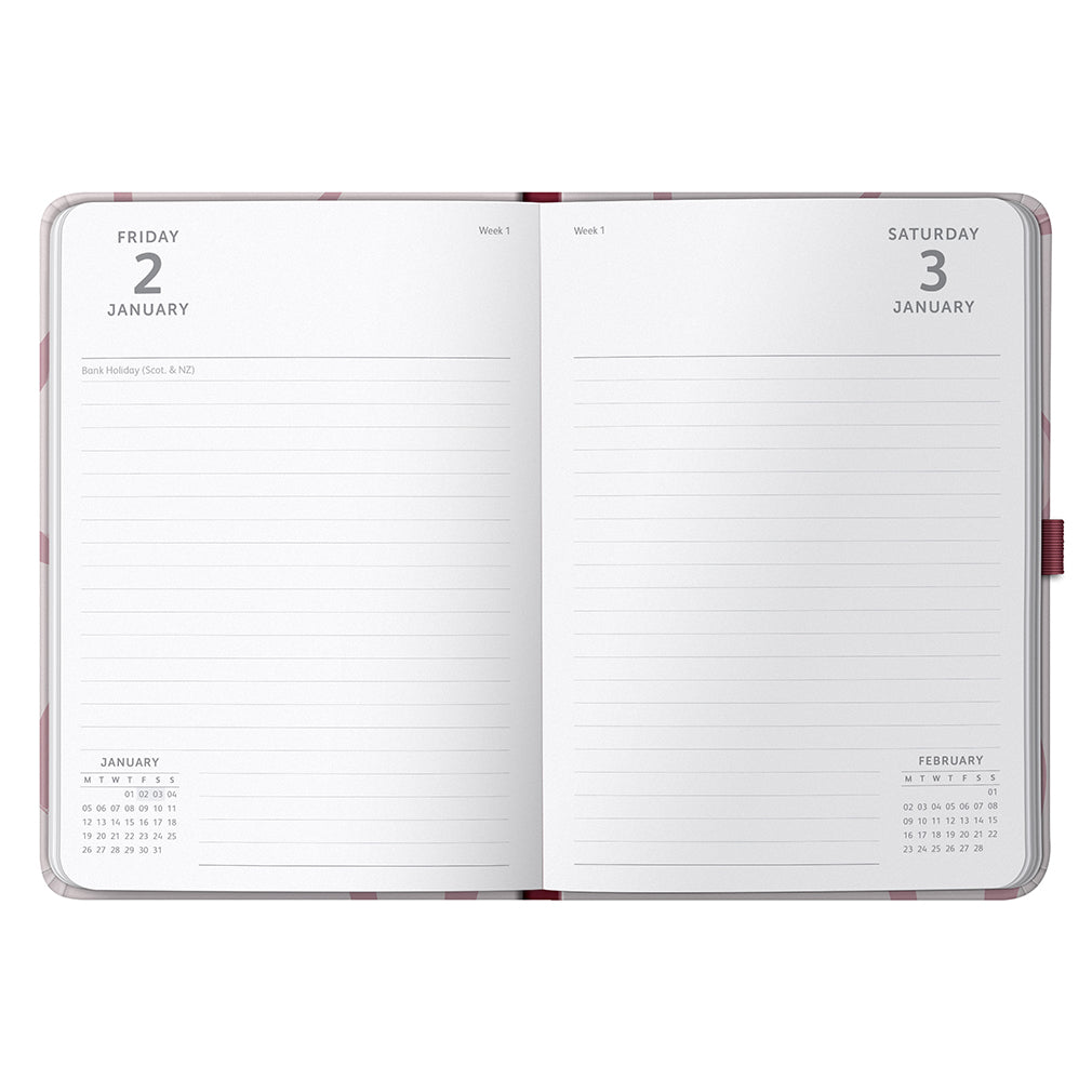 Busy B 2026 Diary - Day a Page A5