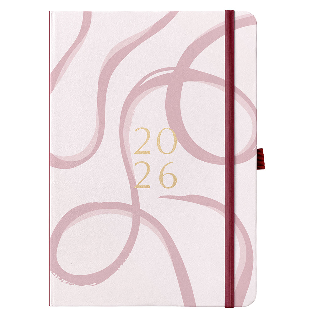Busy B 2026 Diary - Day a Page A5