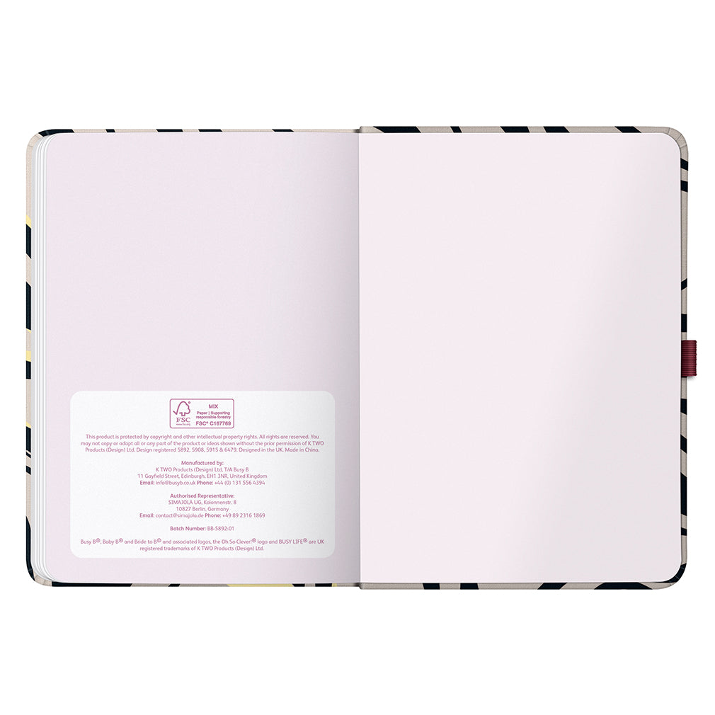 Busy B 2026 Diary - Busy Life Fabric Marble