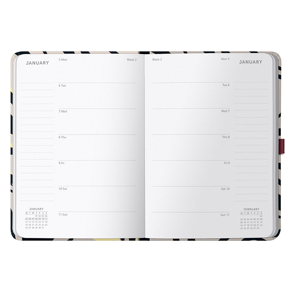 Busy B 2026 Diary - Busy Life Fabric Marble