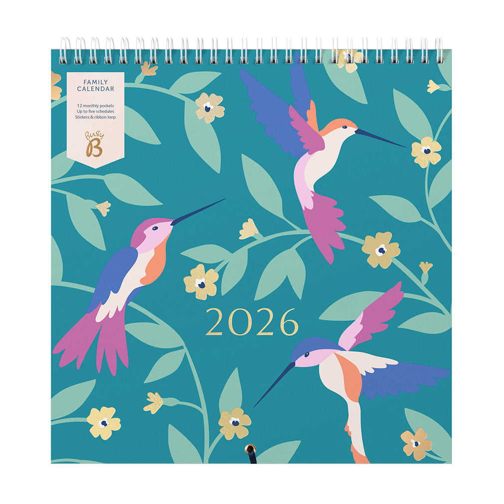 Busy B 2026 Calendar - Family