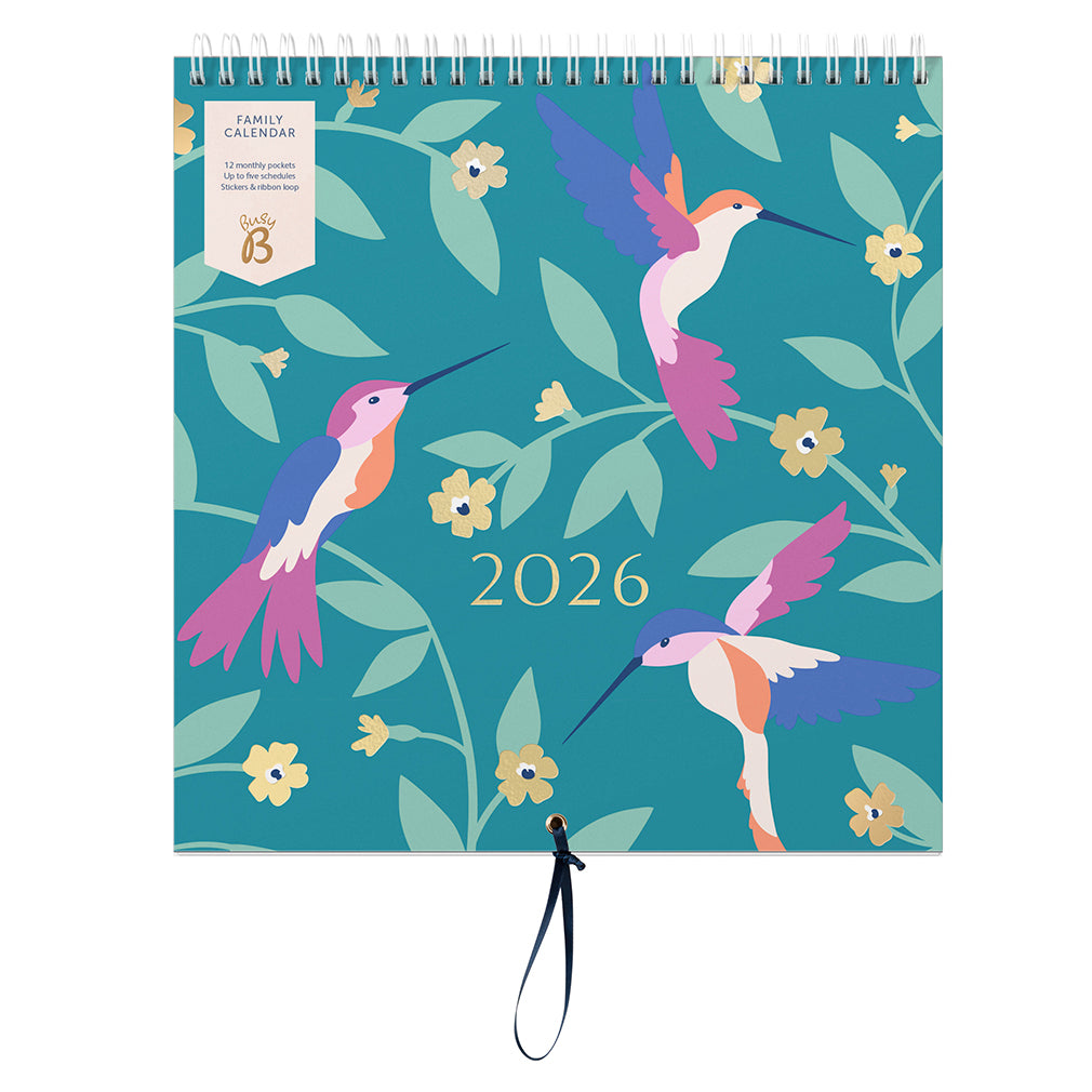 Busy B 2026 Calendar - Family