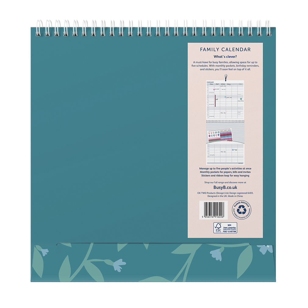 Busy B 2026 Calendar - Family