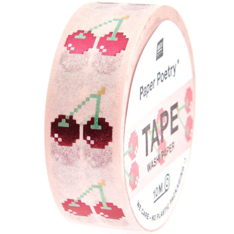 Paper Poetry Washi Tape - Futschikato Cherries