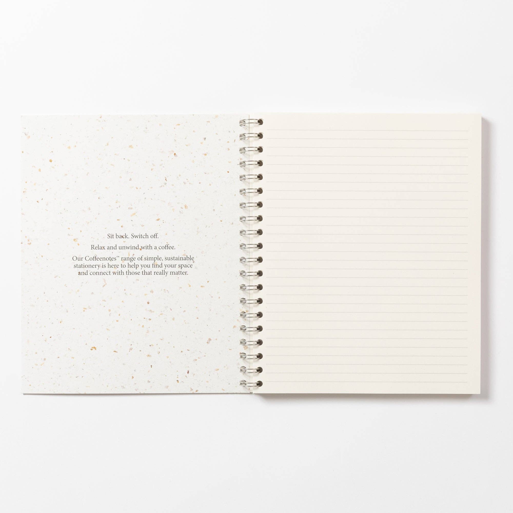 Coffeenotes - Grounds Wirebound Notebook (Lined)