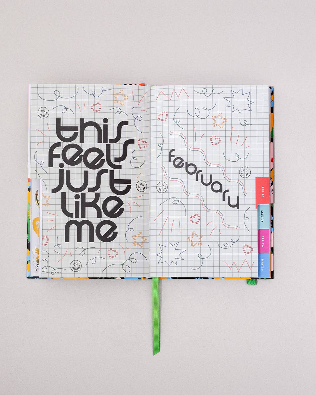 Ban.do 2026 Diary - Classic Planner, Black Floral