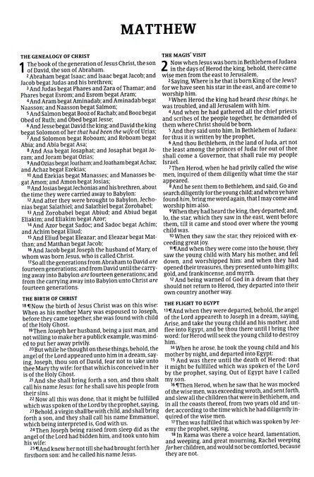 KJV Bible - Value Outreach Bible - New Testament