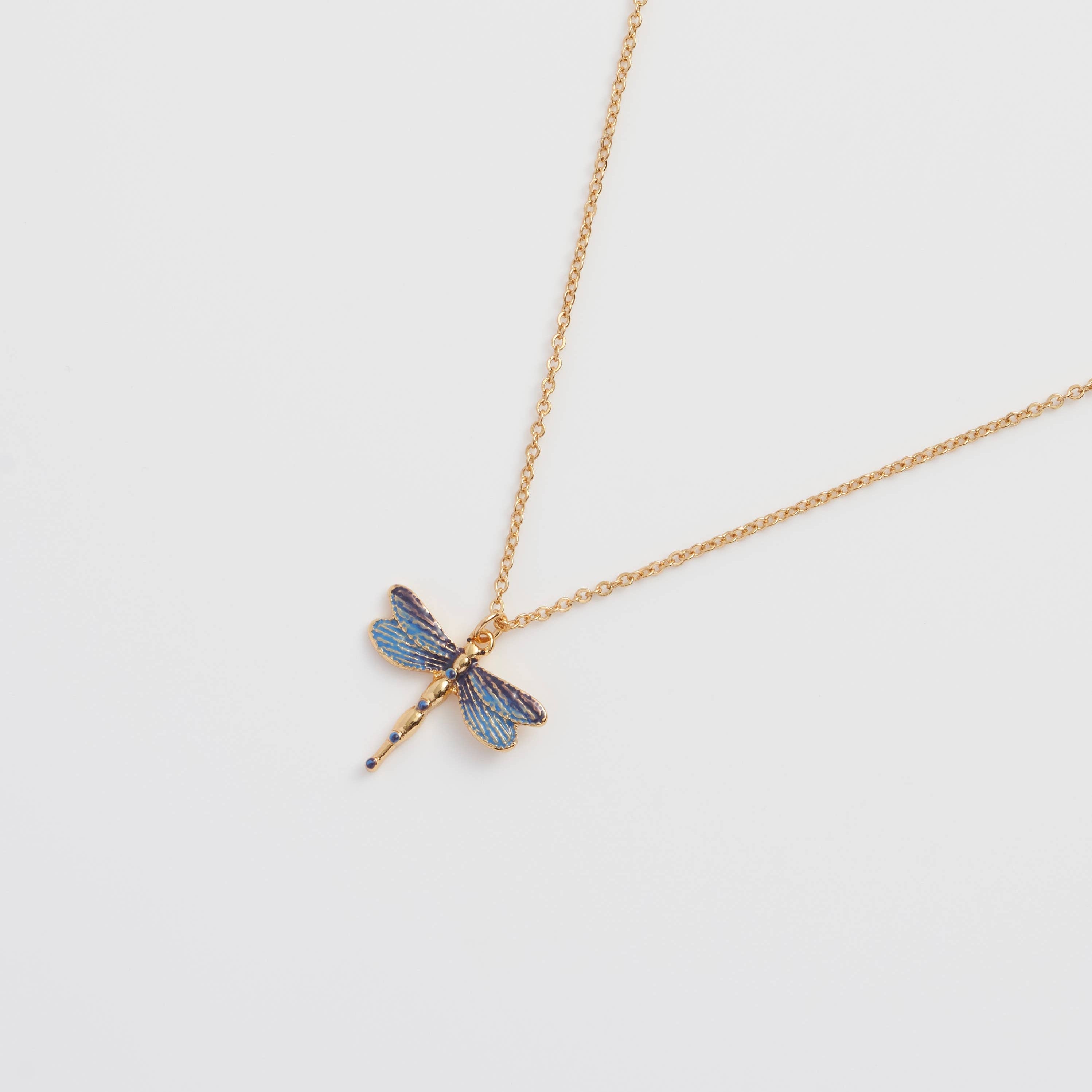 Fable Jewellery - Dragonfly Pendant Necklace
