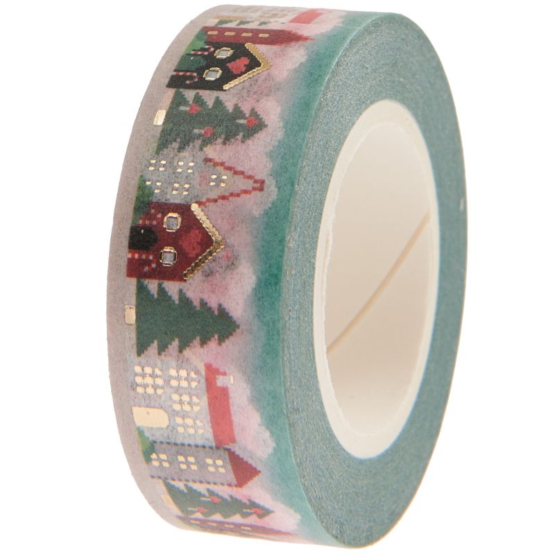 Paper Poetry Washi Tape - Christmas Houses