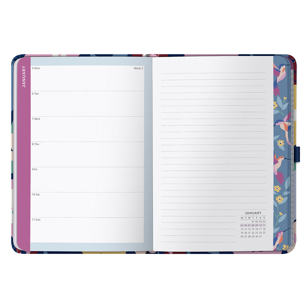 Busy B 2026 Diary - To Do A5 - Marble Fabric