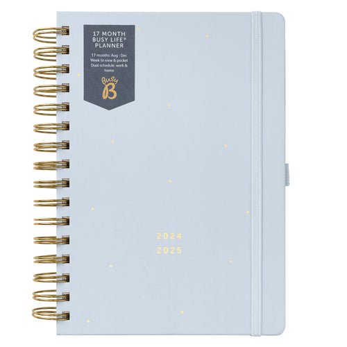 Busy B 2024-2025 Planner - 17 Month Busy Life Planner - Cloud