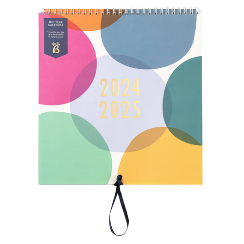 Busy B 2024-2025 Calendar - Mid-Year Calendar - Spot