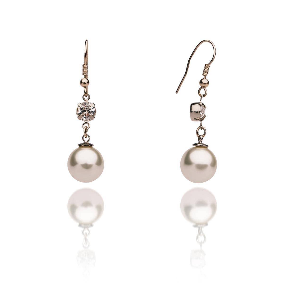Lovett Earrings - Swarovski Vintage Drop