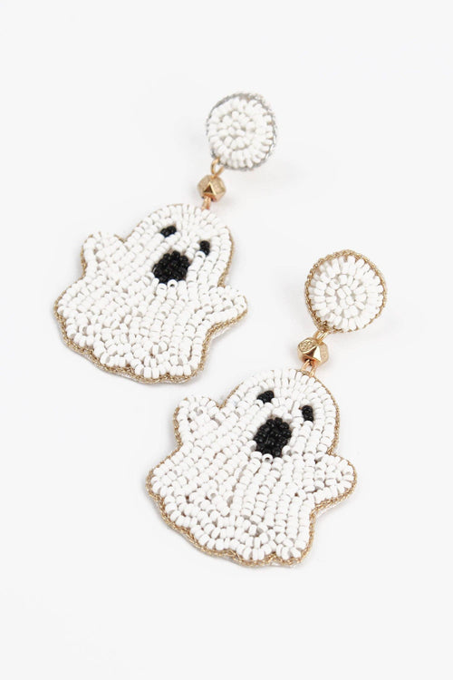 My Doris Earrings - Beaded Ghosts