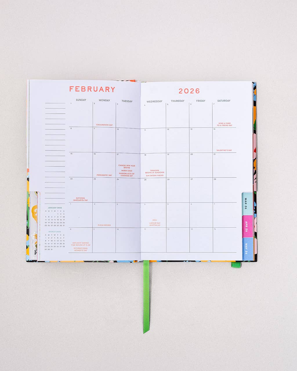 Ban.do 2026 Diary - Classic Planner, Black Floral