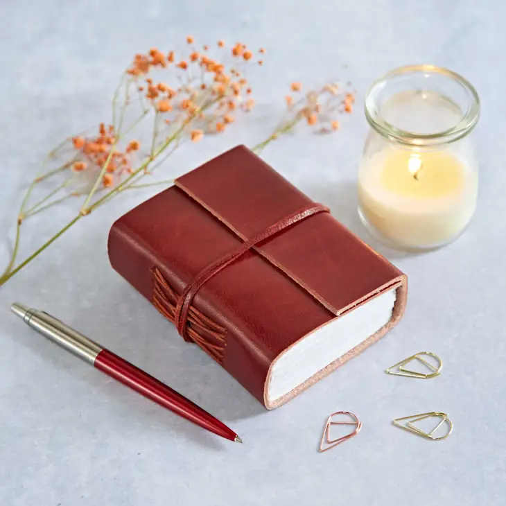 Paper High Journal - Plain Leather