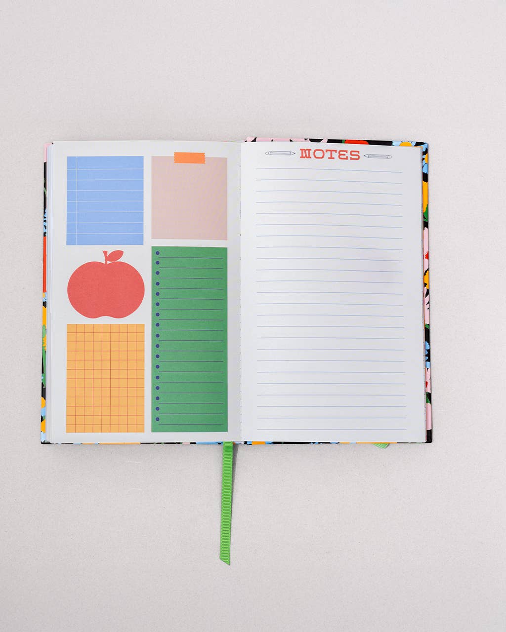 Ban.do 2026 Diary - Classic Planner, Black Floral