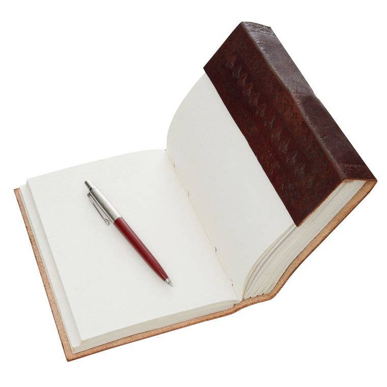 Paper High Journal - Leather Celtic Circular Cross