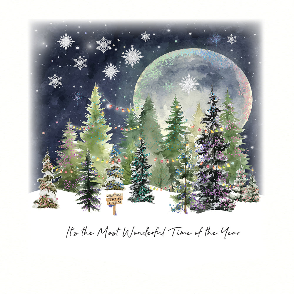 Luxury Christmas Card Box - It's the Most Wonderful Time of the Year