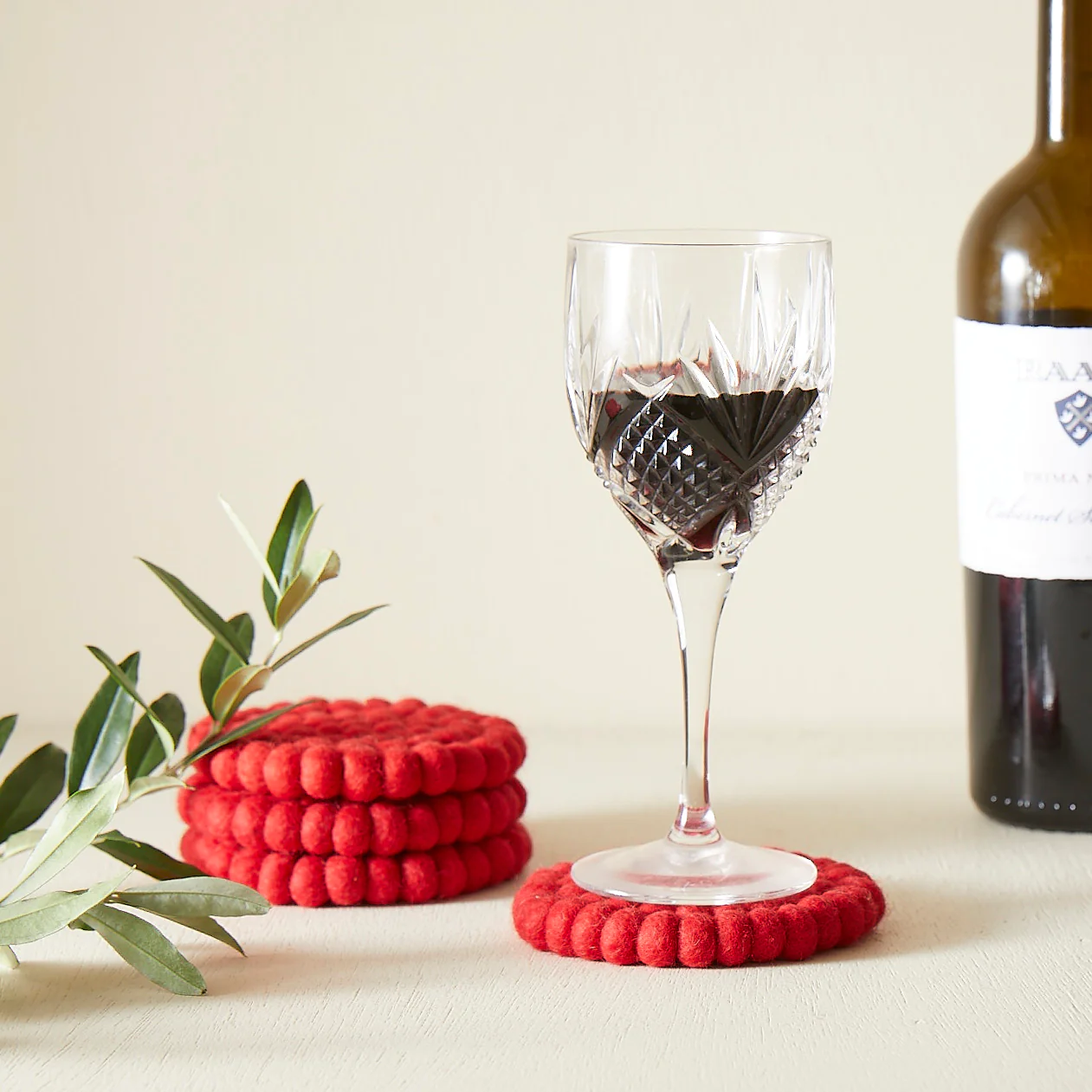 Aura Que -  ASIK Handmade Eco Felt Ball Coaster