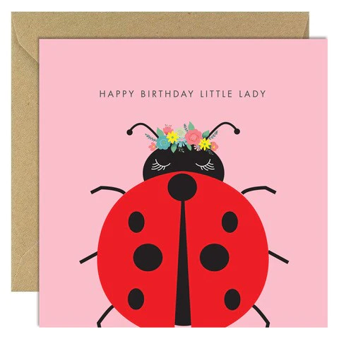 Bold Bunny - Happy Birthday Little Lady