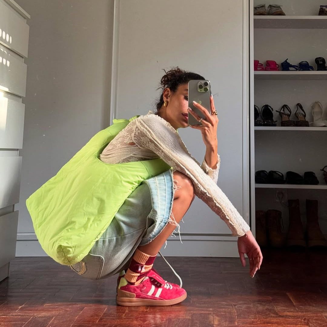 Lefrik Bag - Biwa Puffy - Lime