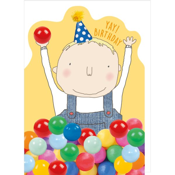 Rosie Made a Thing Card - Ballpit
