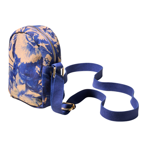 Powder Bag - Crossbody China Blue Blooms