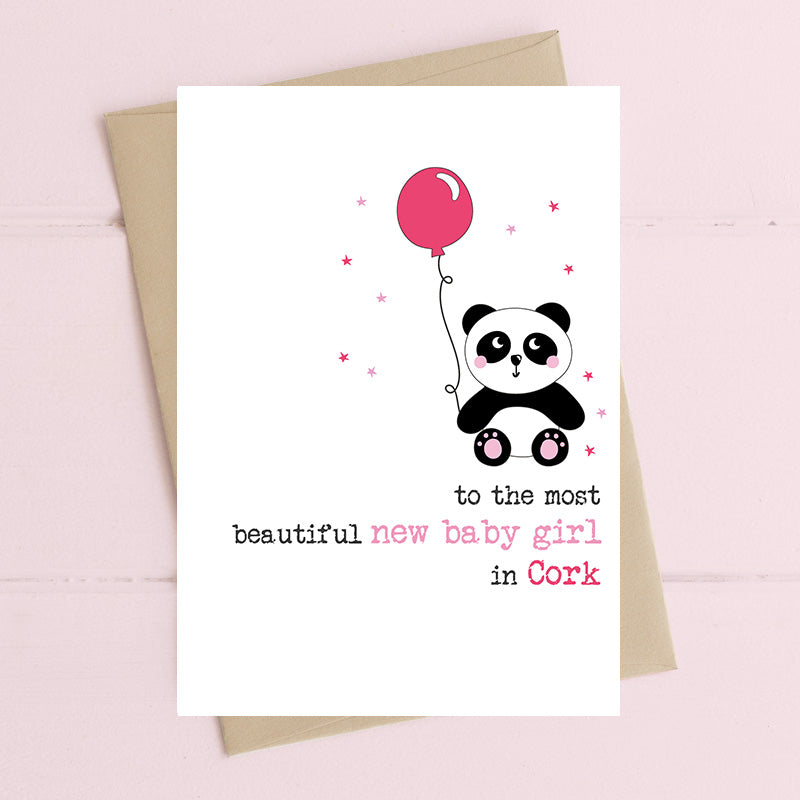 Dandelion Card - Gorgeous New Baby in Cork