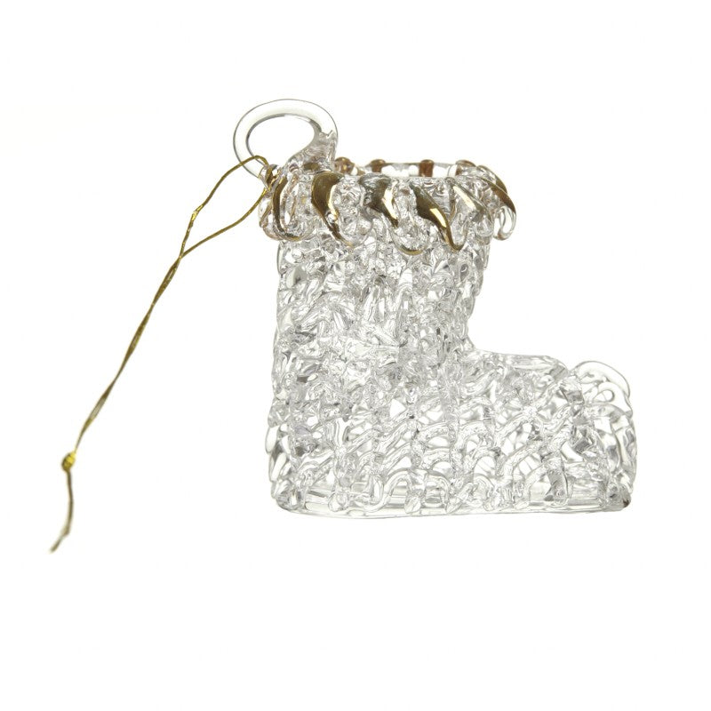Heaven Sends Christmas Bauble - Glass Christmas Stocking