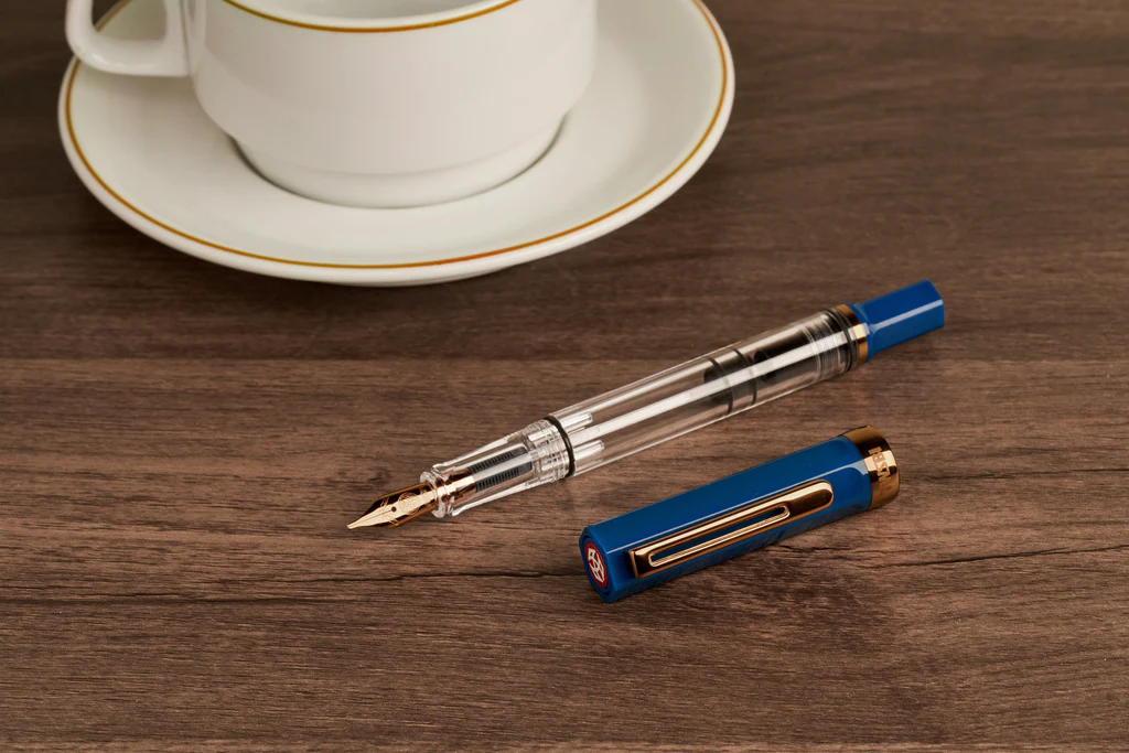 TWSBI - Eco Indigo Blue with Bronze Fountain Pen