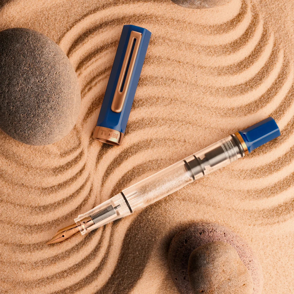 TWSBI - Eco Indigo Blue with Bronze Fountain Pen