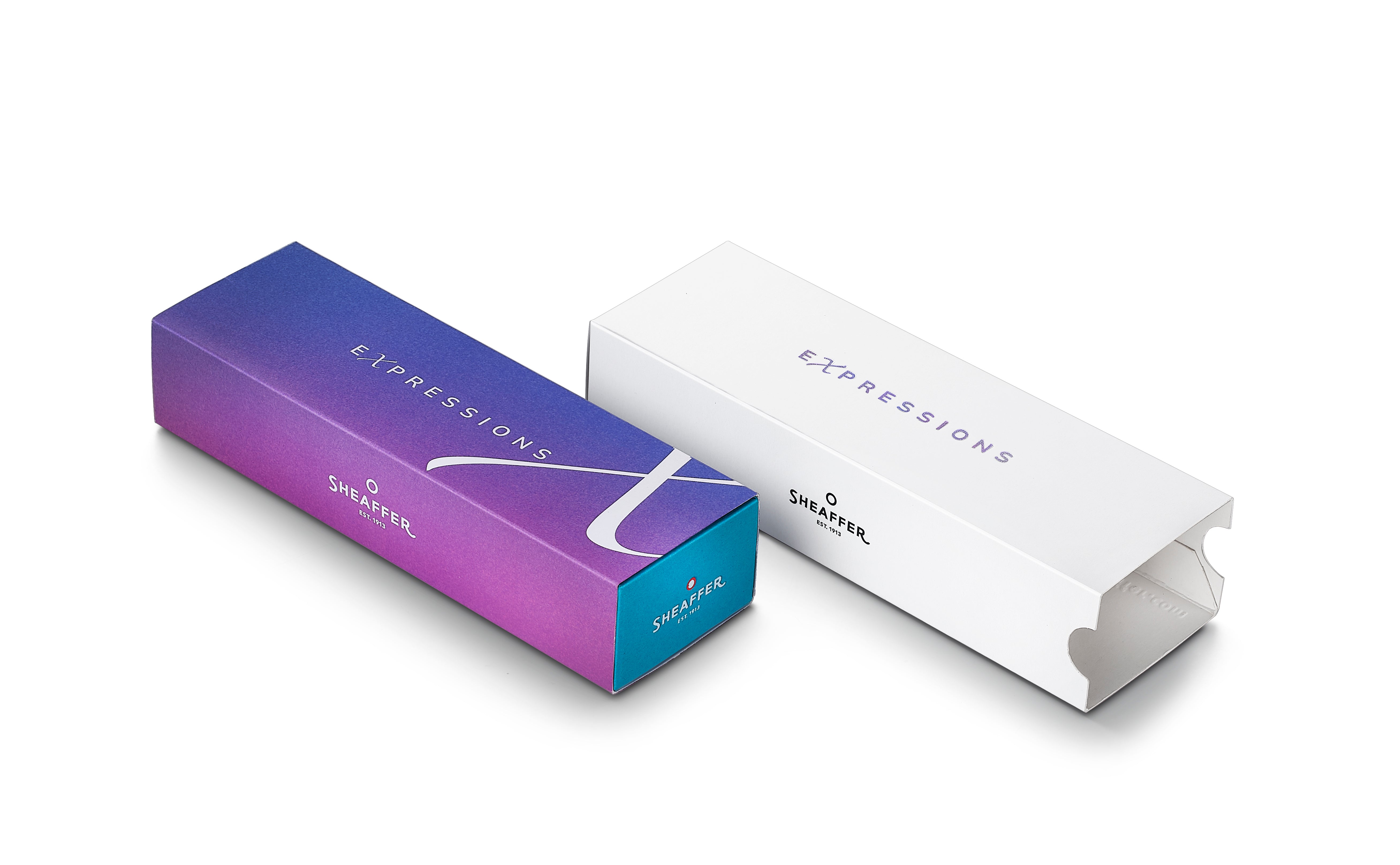 Sheaffer 100 Expressions - Pearlised Gradient Chrome