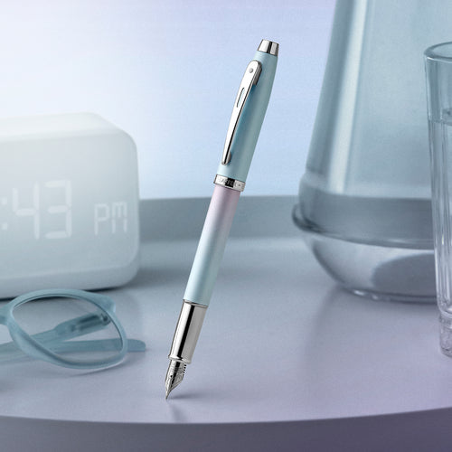 Sheaffer 100 Expressions - Pearlised Gradient Chrome