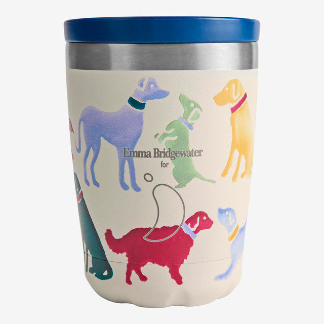 Chilly's Original Coffee Cup - 340ml - Emma Bridgewater Polka Dogs