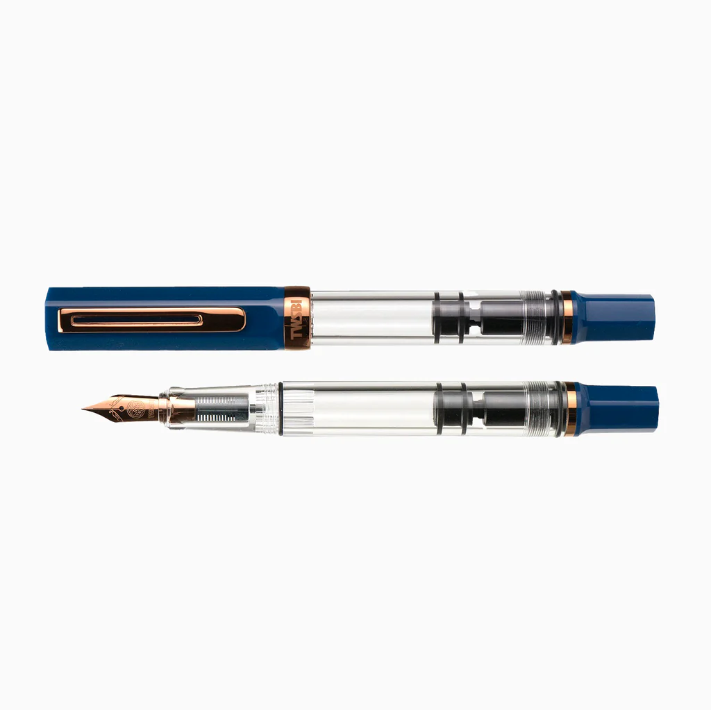 TWSBI - Eco Indigo Blue with Bronze Fountain Pen