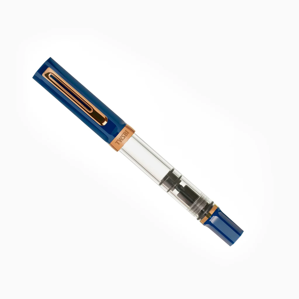 TWSBI - Eco Indigo Blue with Bronze Fountain Pen
