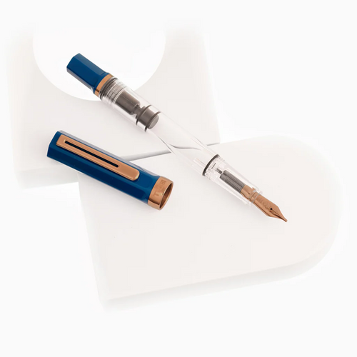 TWSBI - Eco Indigo Blue with Bronze Fountain Pen