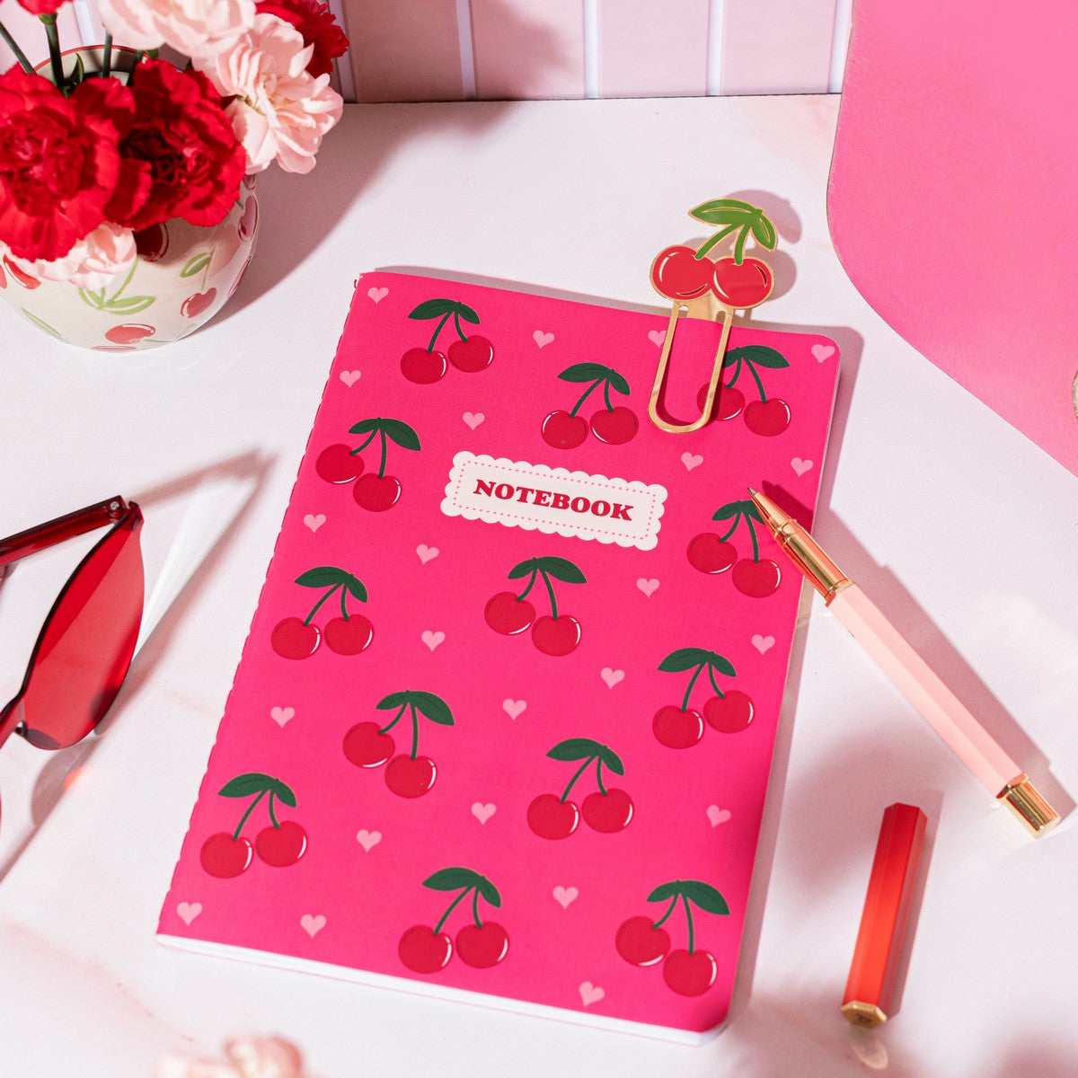 Sass & Belle Notebook - Cherry A5