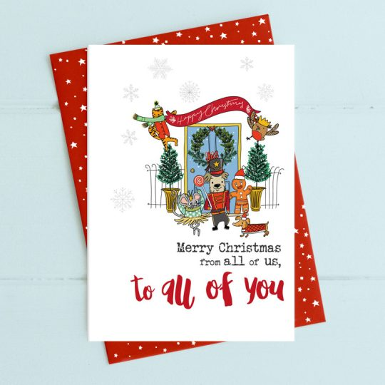 Dandelion Card Christmas - All of You