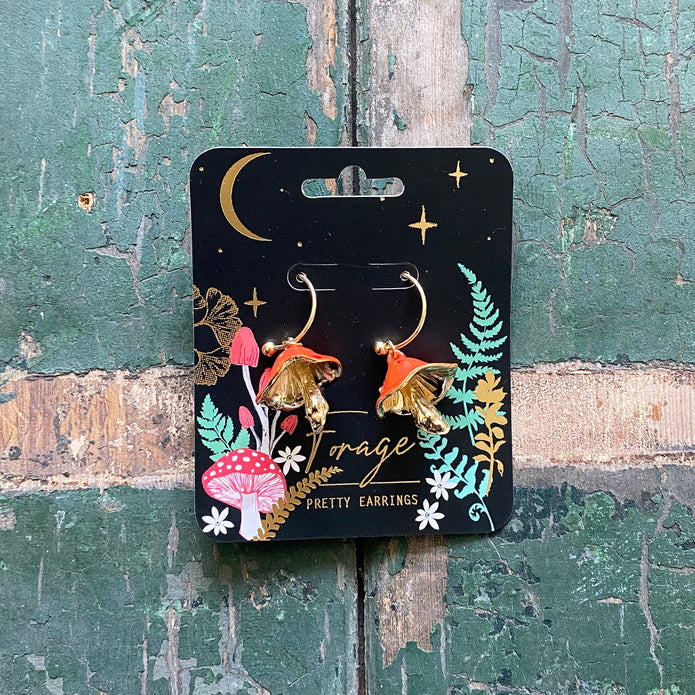 Disaster Designs Jewellery - Forage Red Earrings