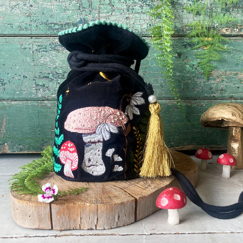 Disaster Designs Bag - Mushroom Pouch